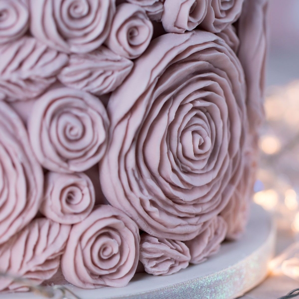 Silicone Mould - Ruffled Roses